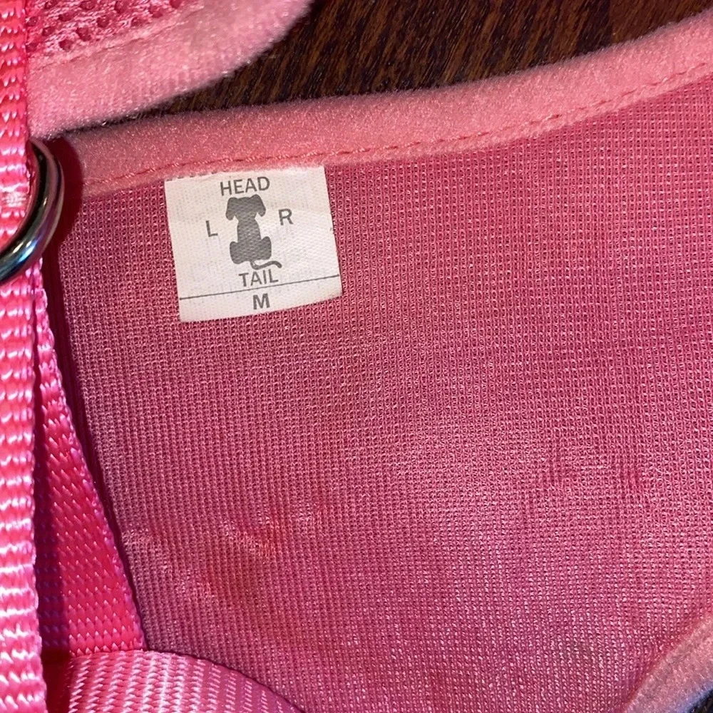 Coastal Pink pet dog harness size medium
